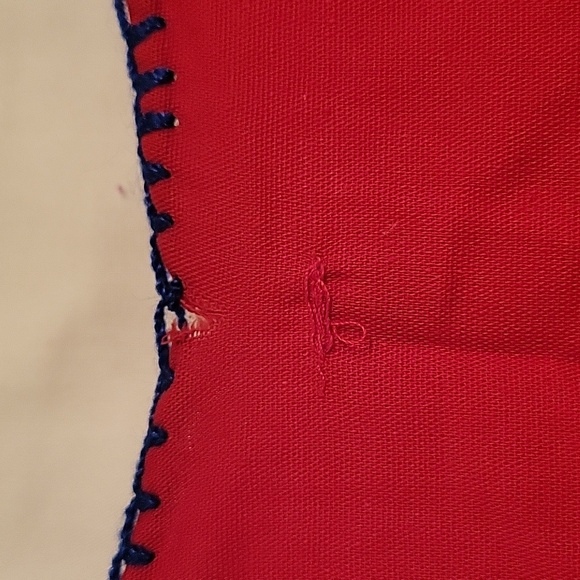 VINTAGE EMBROIDERED FLOWERS DRESS - Picture 6 of 6